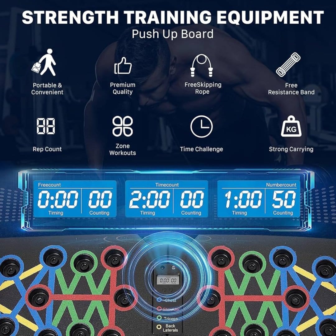 30-in-1 Digital Push-Up Board™